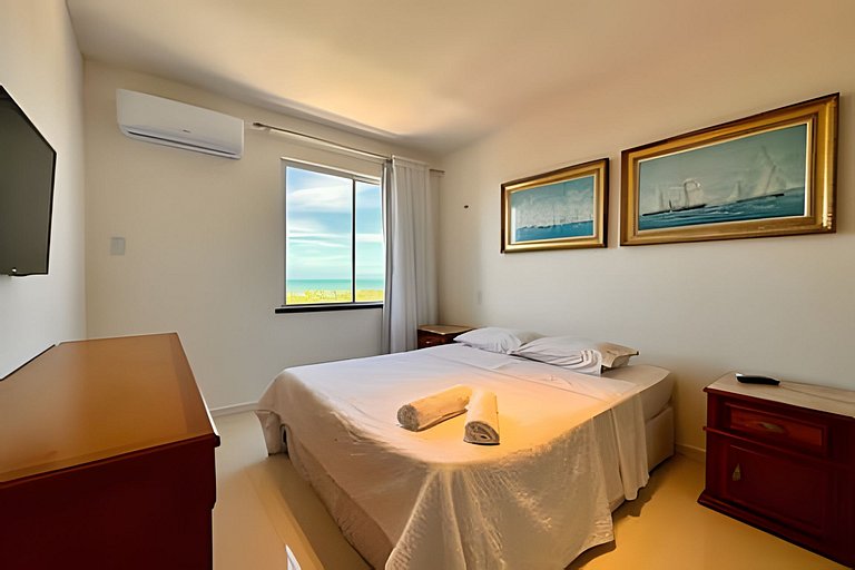 Apê a 90m da Praia: 5 Quartos,Wifi, Ar - UH 601
