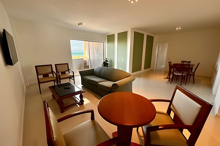Apê a 90m da Praia: 5 Quartos,Wifi, Ar - UH 601