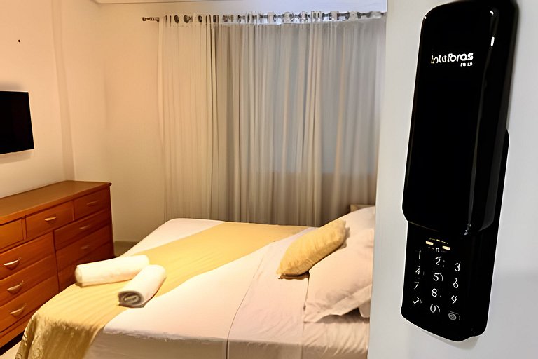 Suíte na Praia do Futuro: Wifi e Frigobar - UH 205