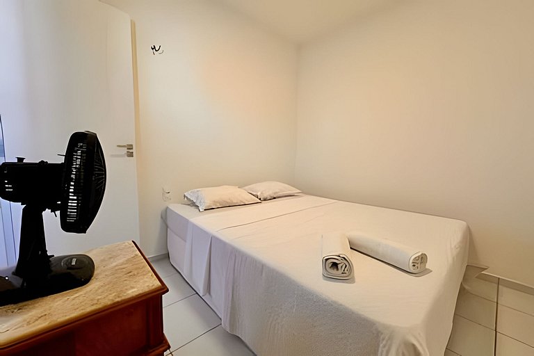 Apê na Praia: 5 Quartos,Wifi, Ar e Estacion.-UH101