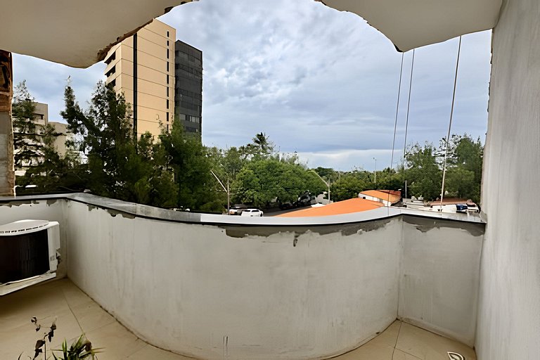 Suíte na Praia: Ar, Wifi, TV e Frigobar - UH 202