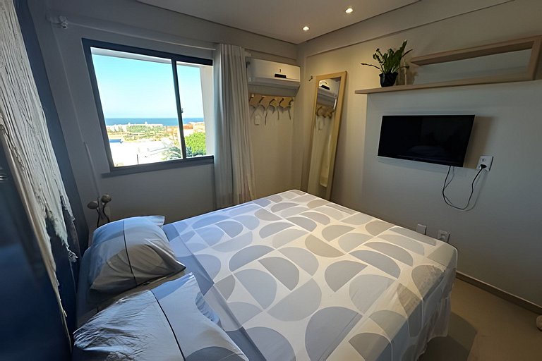 Studio a 1km do Beach Park: Lazer, Ar Cond e Vaga
