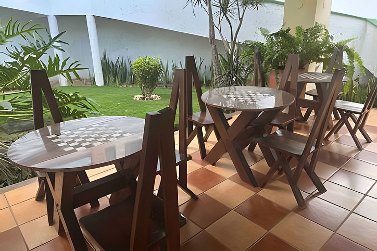 Studio a 1km do Beach Park: Lazer, Ar Cond e Vaga
