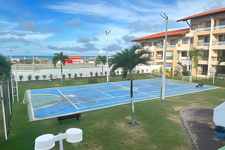 Studio a 1km do Beach Park: Lazer, Ar Cond e Vaga