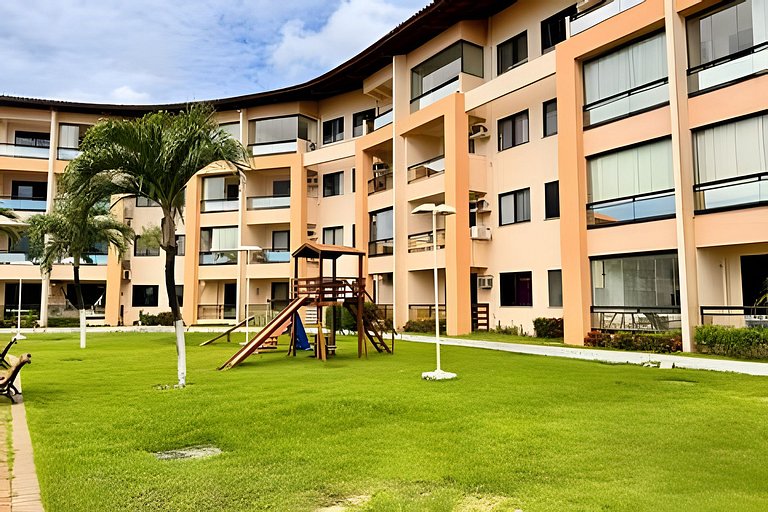 Studio a 1km do Beach Park: Lazer, Ar Cond e Vaga