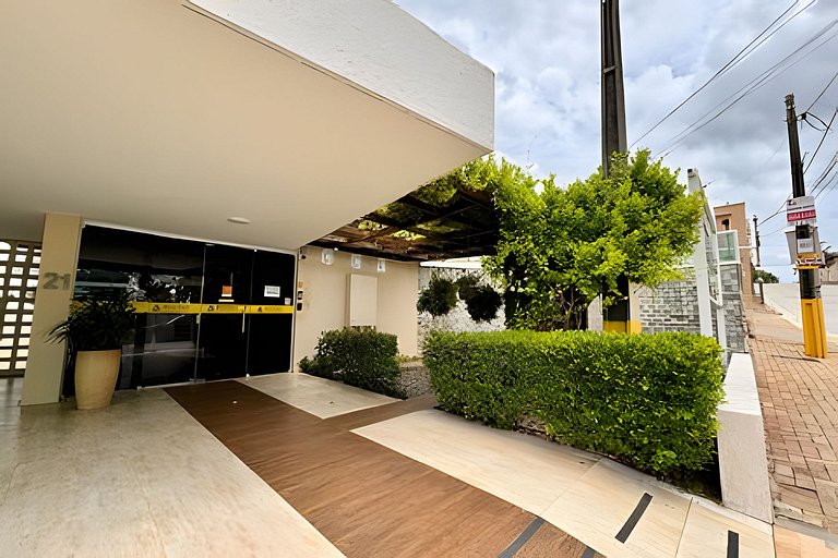 Studio a 1km do Beach Park: Lazer, Ar Cond e Vaga