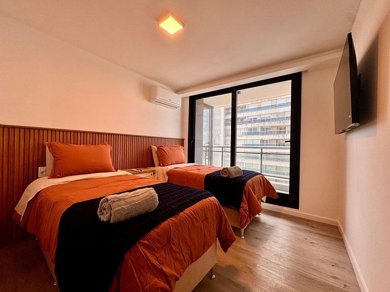 Apartamento de Luxo com Vista para o Mar em Buceo