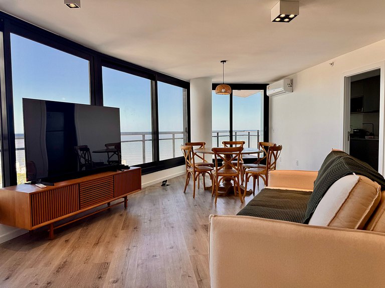 Apartamento de Luxo com Vista para o Mar em Buceo