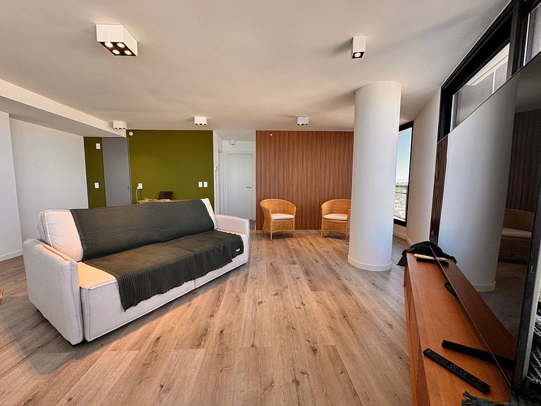 Apartamento de Luxo com Vista para o Mar em Buceo