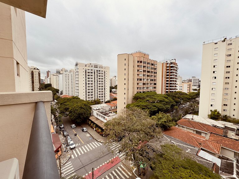 Apê em Moema: Metrô, Wifi, Ar e Estacionamento -83