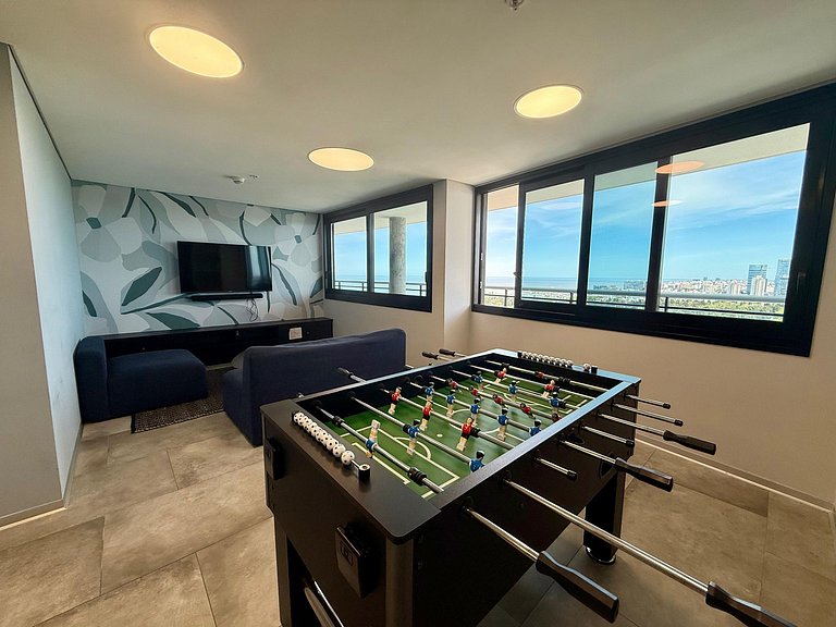 Apartamento de Luxo com Vista para o Mar em Buceo