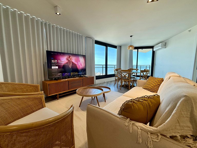 Apartamento de Luxo com Vista para o Mar em Buceo