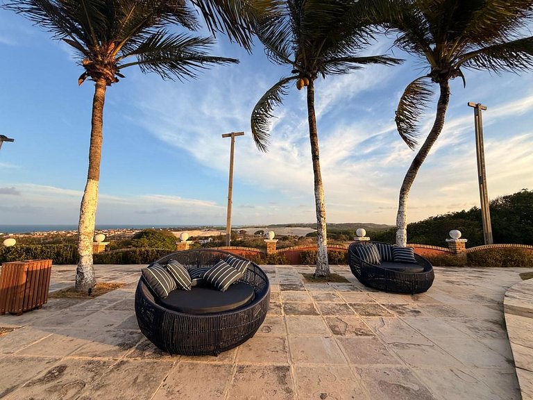 Suíte com vista, estacionamento, e Piscina-514