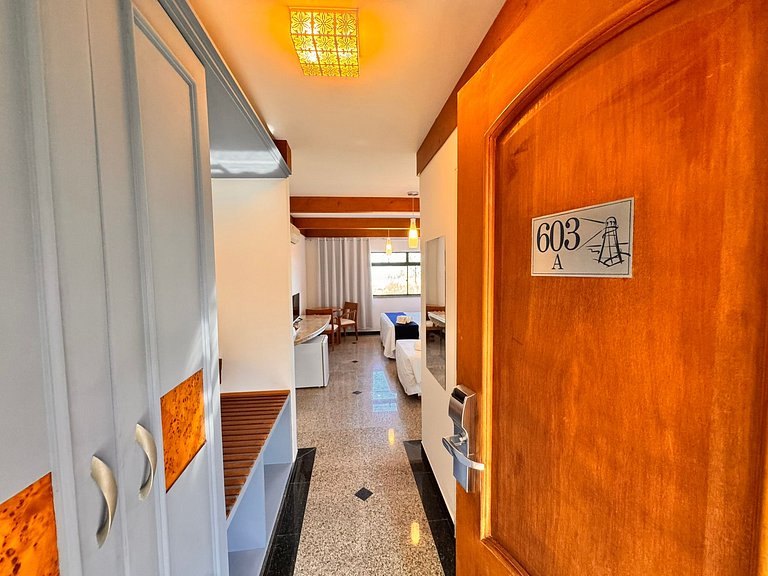 Suíte privativa na Villa Nautilus 603