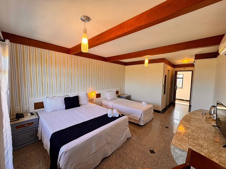 Suíte privativa na Villa Nautilus 604