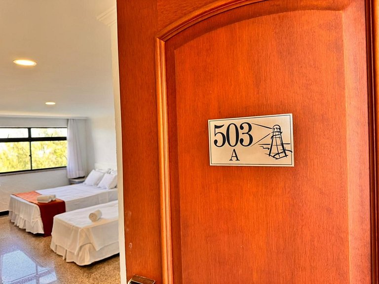 Suíte privativa na Villa Nautilus - 503