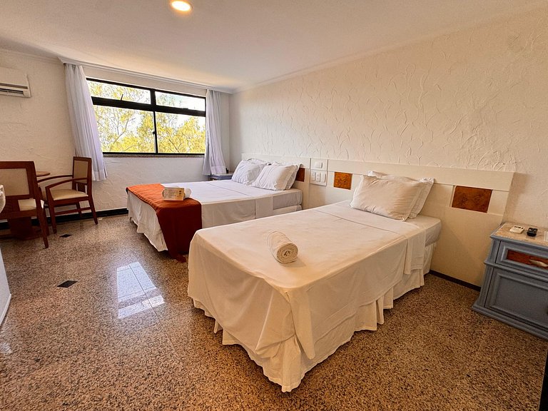 Suíte com vista mar, estacionamento, e Piscina-510