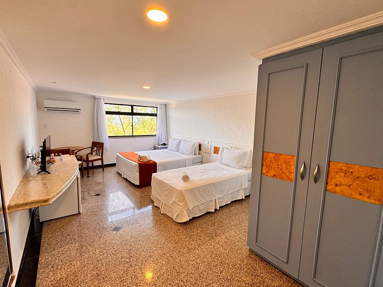 Suíte com vista mar, estacionamento, e Piscina-509