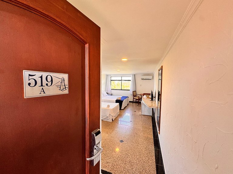 Suíte com vista, estacionamento, e Piscina-519